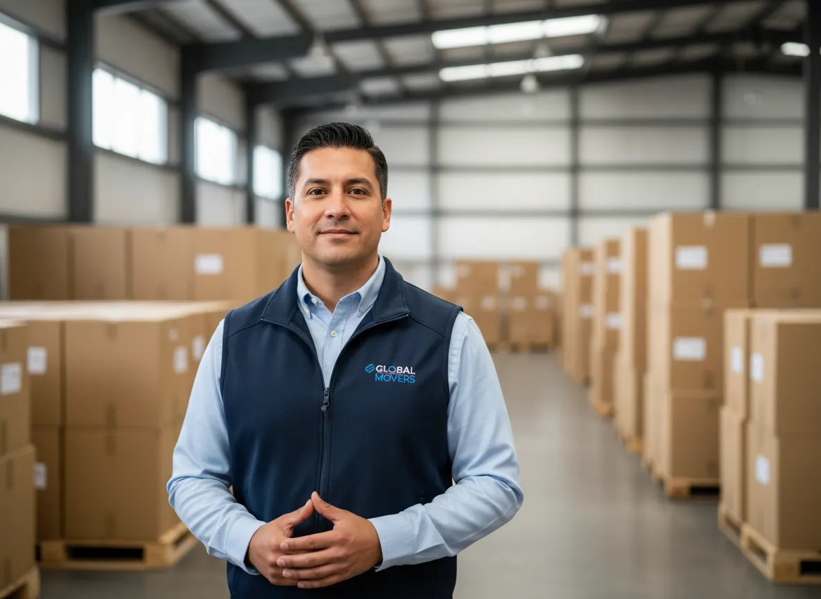 Portrait of Carlos Rivera, Operations Manager at Blue Ridge Moving Co.